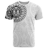 New Zealand Aotearoa T Shirt Maori Te Mata O Rongokako LT05 White - Polynesian Pride