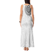 New Zealand Aotearoa Tank Maxi Dress Maori Te Mata O Rongokako LT05 - Polynesian Pride