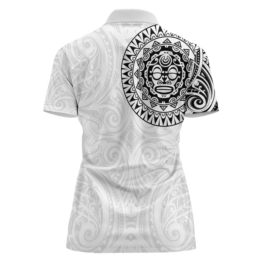 New Zealand Aotearoa Women Polo Shirt Maori Te Mata O Rongokako LT05 - Polynesian Pride
