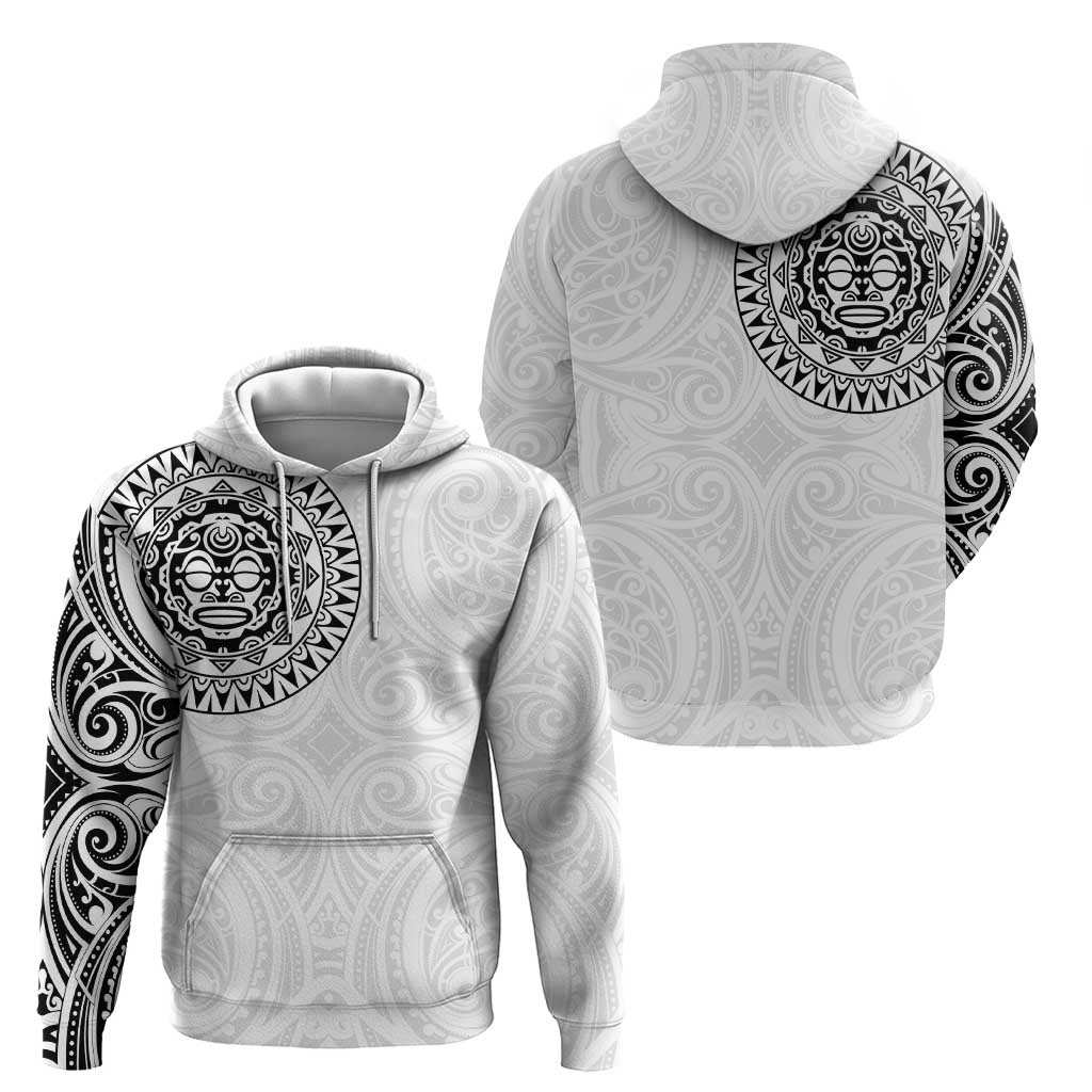 New Zealand Aotearoa Zip Hoodie Maori Te Mata O Rongokako LT05 - Polynesian Pride