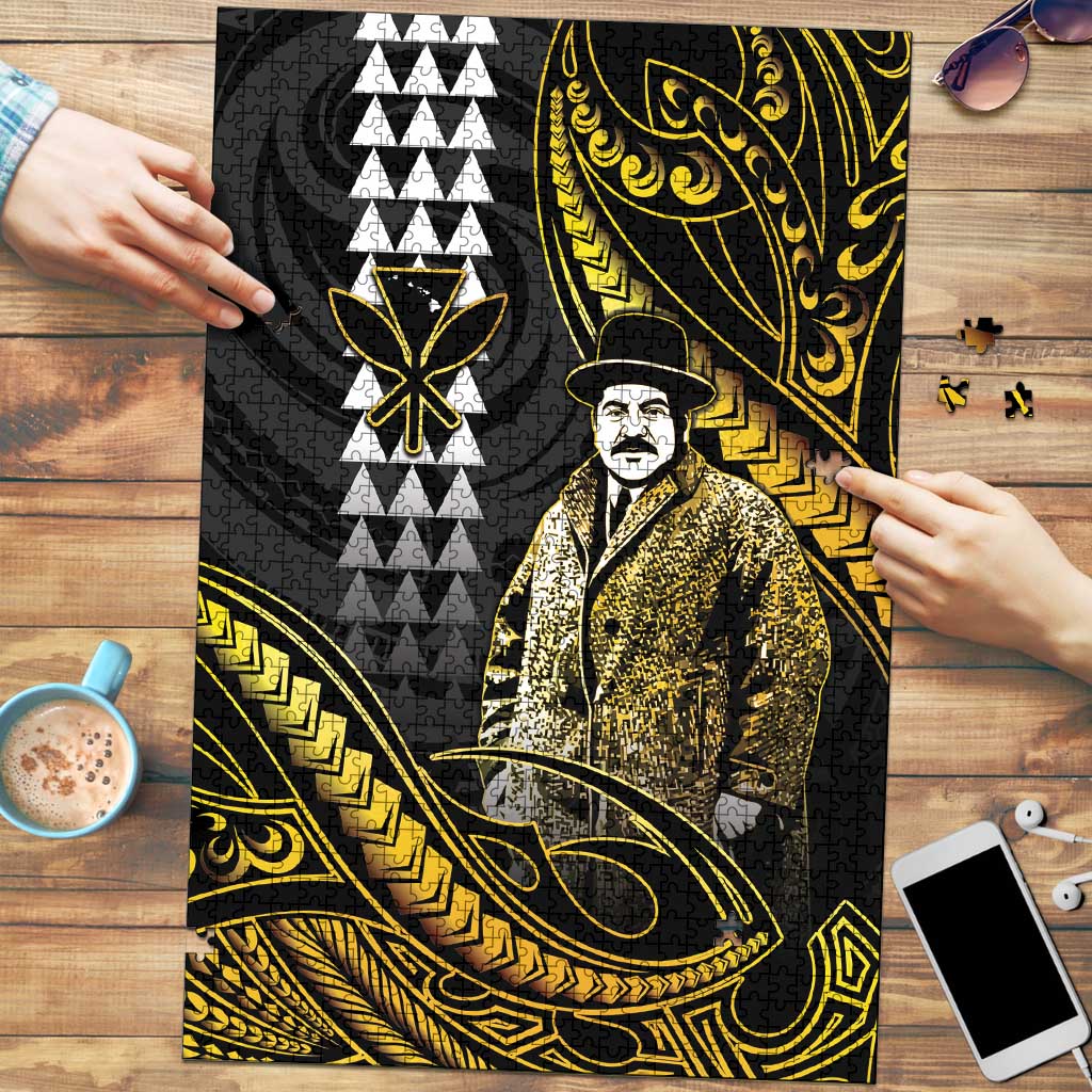 Hawaii Kuhio The Citizen Prince Puzzle Gold Polynesian Tribal Tattoo