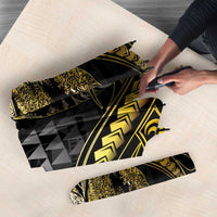 Hawaii Kuhio The Citizen Prince Umbrella Gold Polynesian Tribal Tattoo