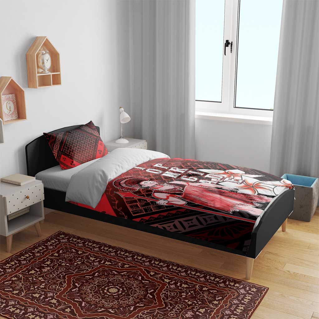 The First King Of Tonga Bedding Set Tongan Pride