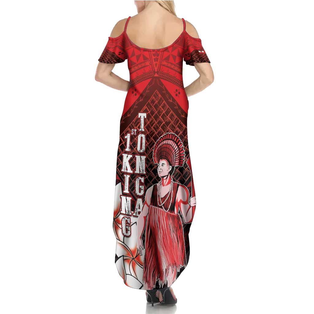 The First King Of Tonga Family Matching Summer Maxi Dress and Hawaiian Shirt Tongan Pride LT05 - Polynesian Pride