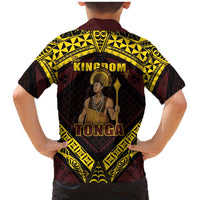 Tonga First King Family Matching Mermaid Dress and Hawaiian Shirt Ahoeitu Know Your Roots LT05 - Polynesian Pride