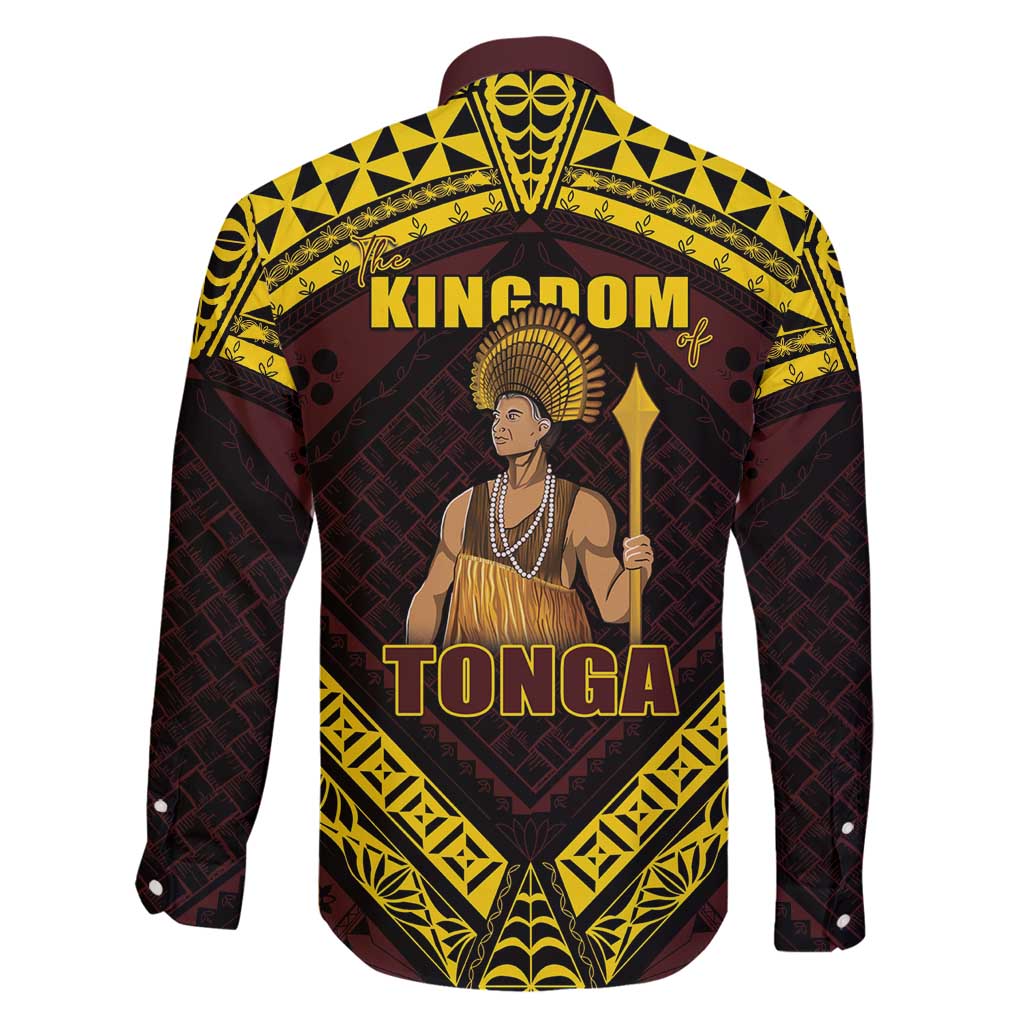 Tonga First King Family Matching Off Shoulder Short Dress and Hawaiian Shirt Ahoeitu Know Your Roots LT05 - Polynesian Pride
