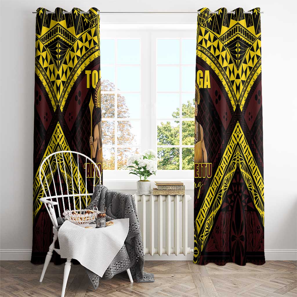 Tonga First King Window Curtain Ahoeitu Know Your Roots