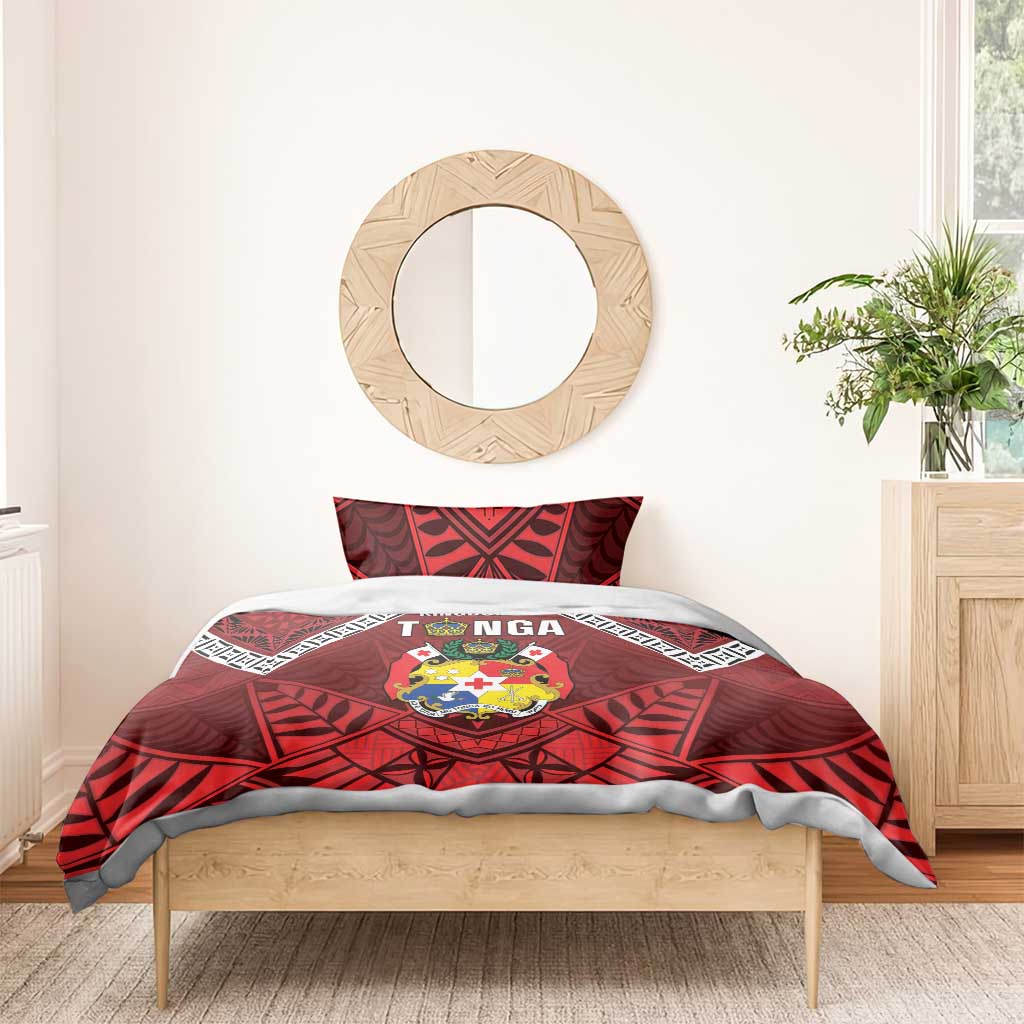 Tonga Emancipation Day Bedding Set Tongan Kupesi Pattern