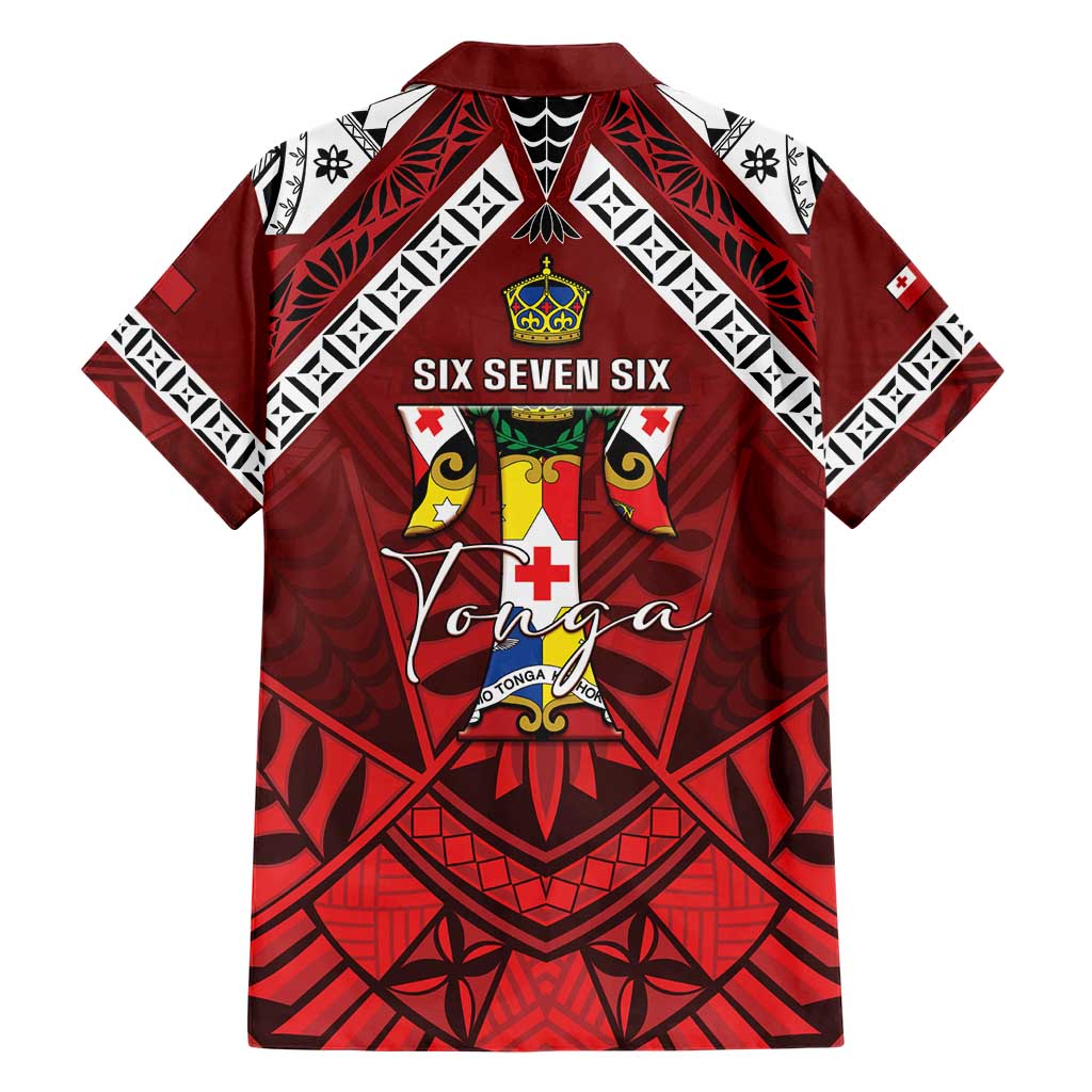 Tonga Emancipation Day Family Matching Short Sleeve Bodycon Dress and Hawaiian Shirt Tongan Kupesi Pattern LT05 - Polynesian Pride