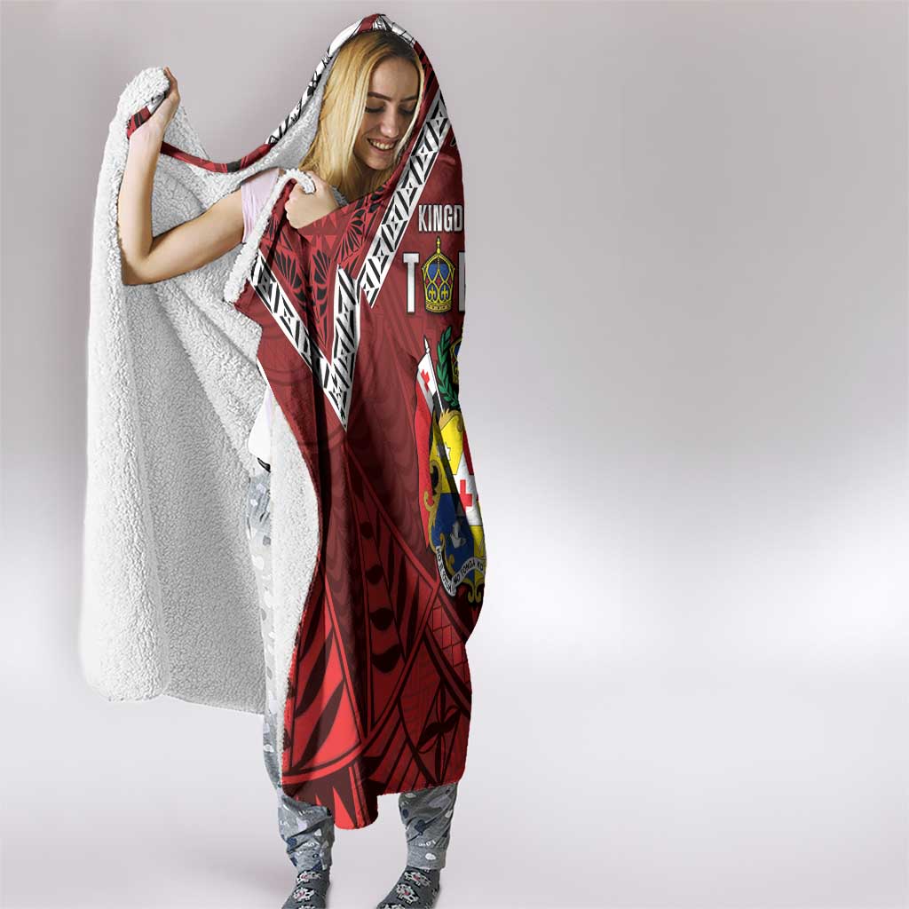 Tonga Emancipation Day Hooded Blanket Tongan Kupesi Pattern