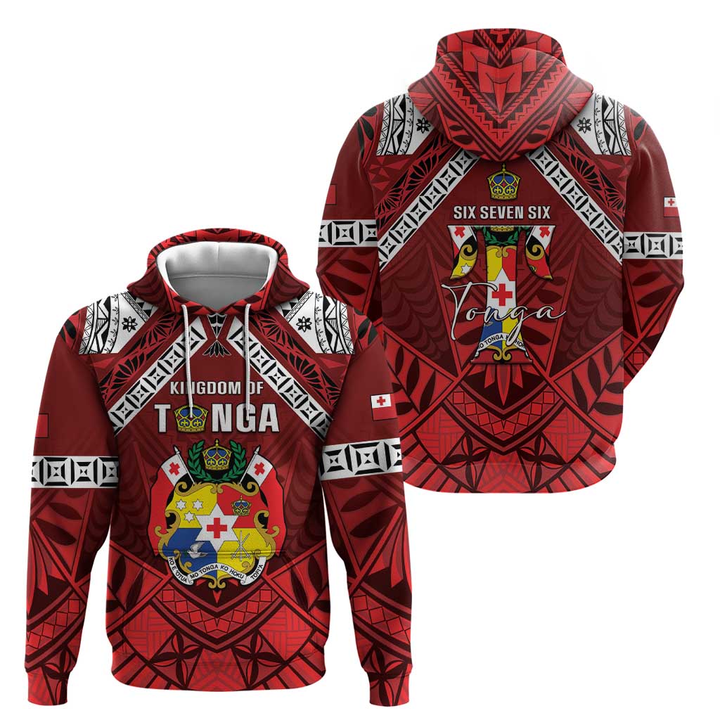 Tonga Emancipation Day Zip Hoodie Tongan Kupesi Pattern LT05 - Polynesian Pride