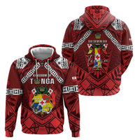Tonga Emancipation Day Zip Hoodie Tongan Kupesi Pattern LT05 - Polynesian Pride
