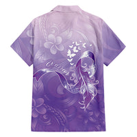 Lupus Awareness Month Family Matching Off Shoulder Maxi Dress and Hawaiian Shirt Polynesian Style LT05 - Polynesian Pride