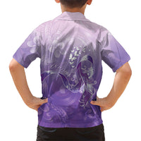 Lupus Awareness Month Family Matching Off Shoulder Short Dress and Hawaiian Shirt Polynesian Style LT05 - Polynesian Pride