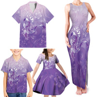 Lupus Awareness Month Family Matching Tank Maxi Dress and Hawaiian Shirt Polynesian Style LT05 - Polynesian Pride