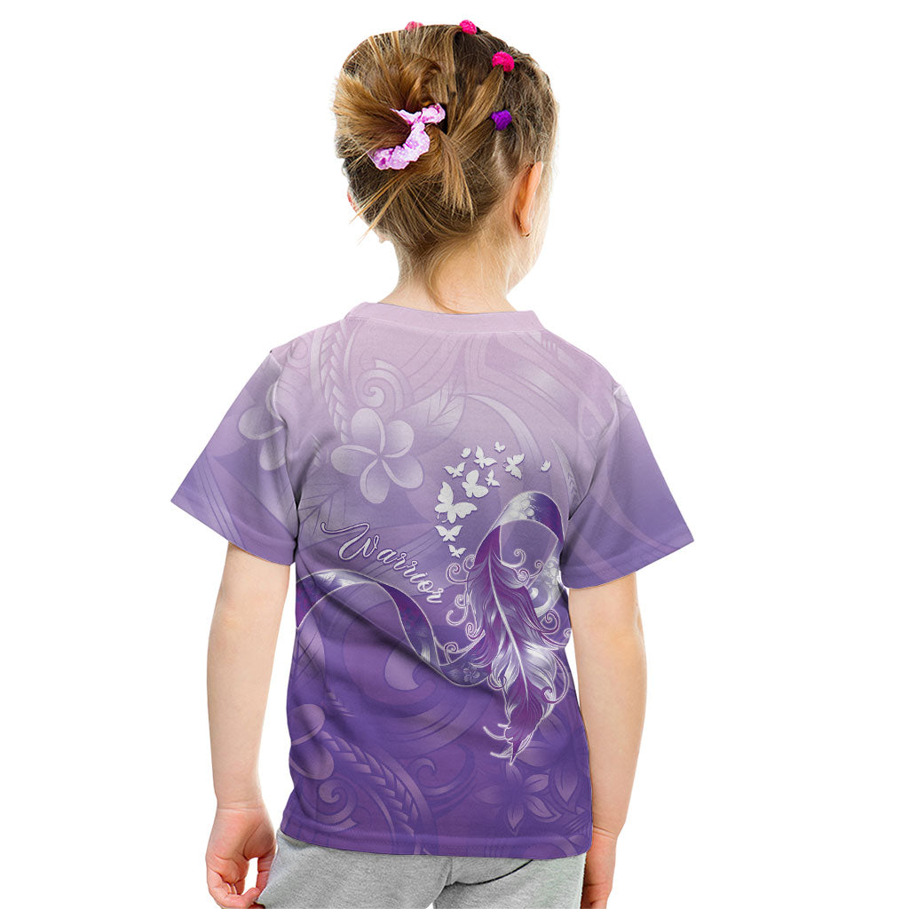 Lupus Awareness Month Kid T Shirt Polynesian Style