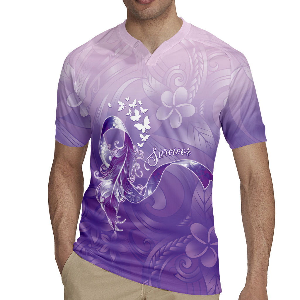 Lupus Awareness Month Rugby Jersey Polynesian Style