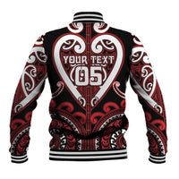Custom Aotearoa Ngapuhi Baseball Jacket Maori Tribal Pattern