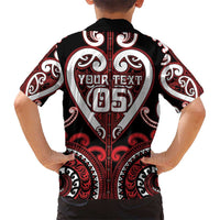 Custom Aotearoa Ngapuhi Hawaiian Shirt Maori Tribal Pattern