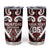 Custom Aotearoa Ngapuhi Tumbler Cup Maori Tribal Pattern