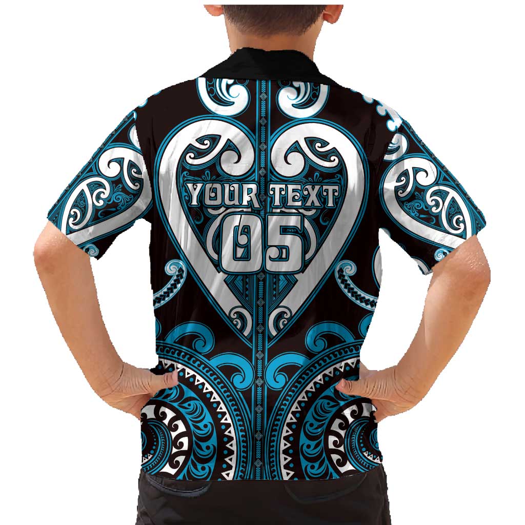 Custom Aotearoa Ngati Porou Family Matching Mermaid Dress and Hawaiian Shirt Maori Tribal Pattern LT05 - Polynesian Pride