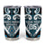 Custom Aotearoa Ngati Porou Tumbler Cup Maori Tribal Pattern