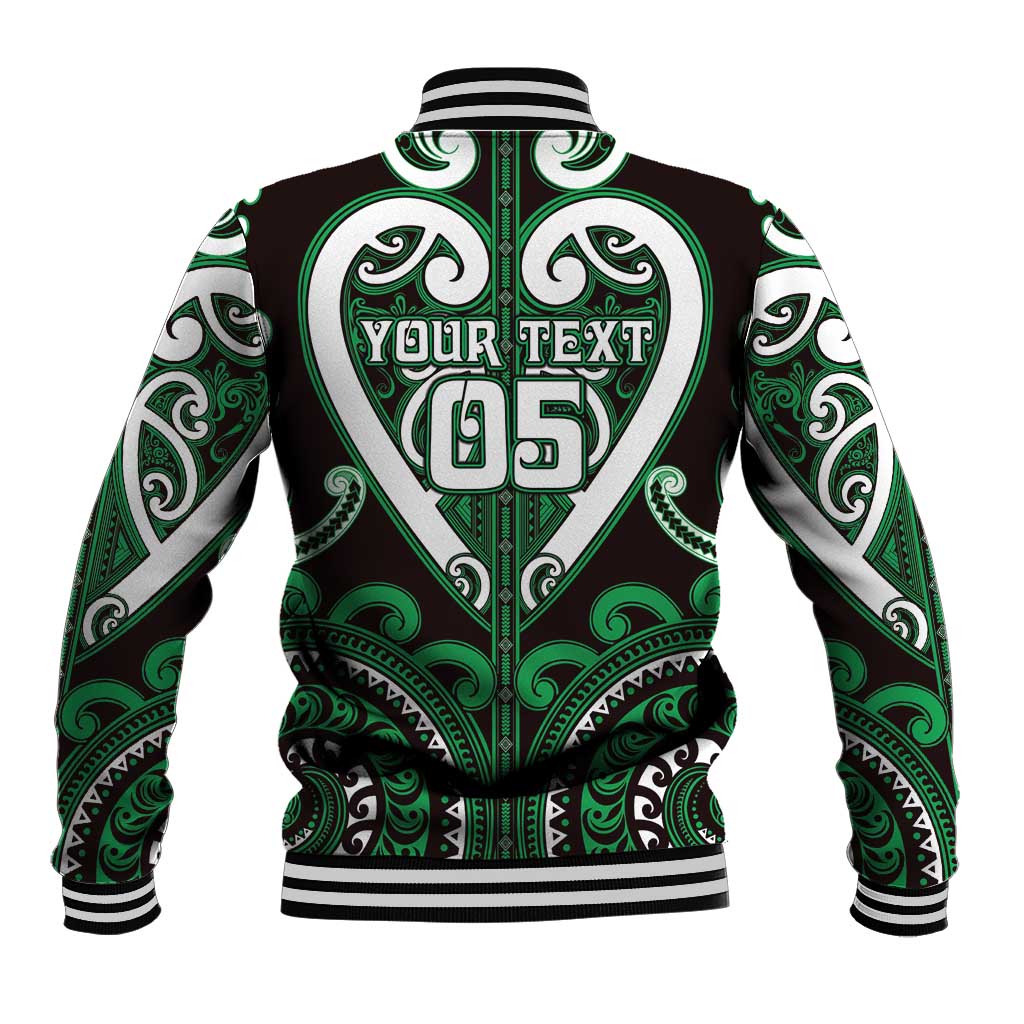 Custom Aotearoa Ngai Tahu Baseball Jacket Maori Tribal Pattern