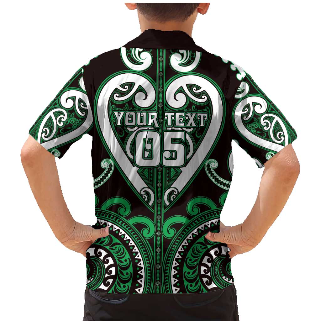 Custom Aotearoa Ngai Tahu Family Matching Mermaid Dress and Hawaiian Shirt Maori Tribal Pattern LT05 - Polynesian Pride