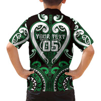 Custom Aotearoa Ngai Tahu Family Matching Summer Maxi Dress and Hawaiian Shirt Maori Tribal Pattern LT05 - Polynesian Pride