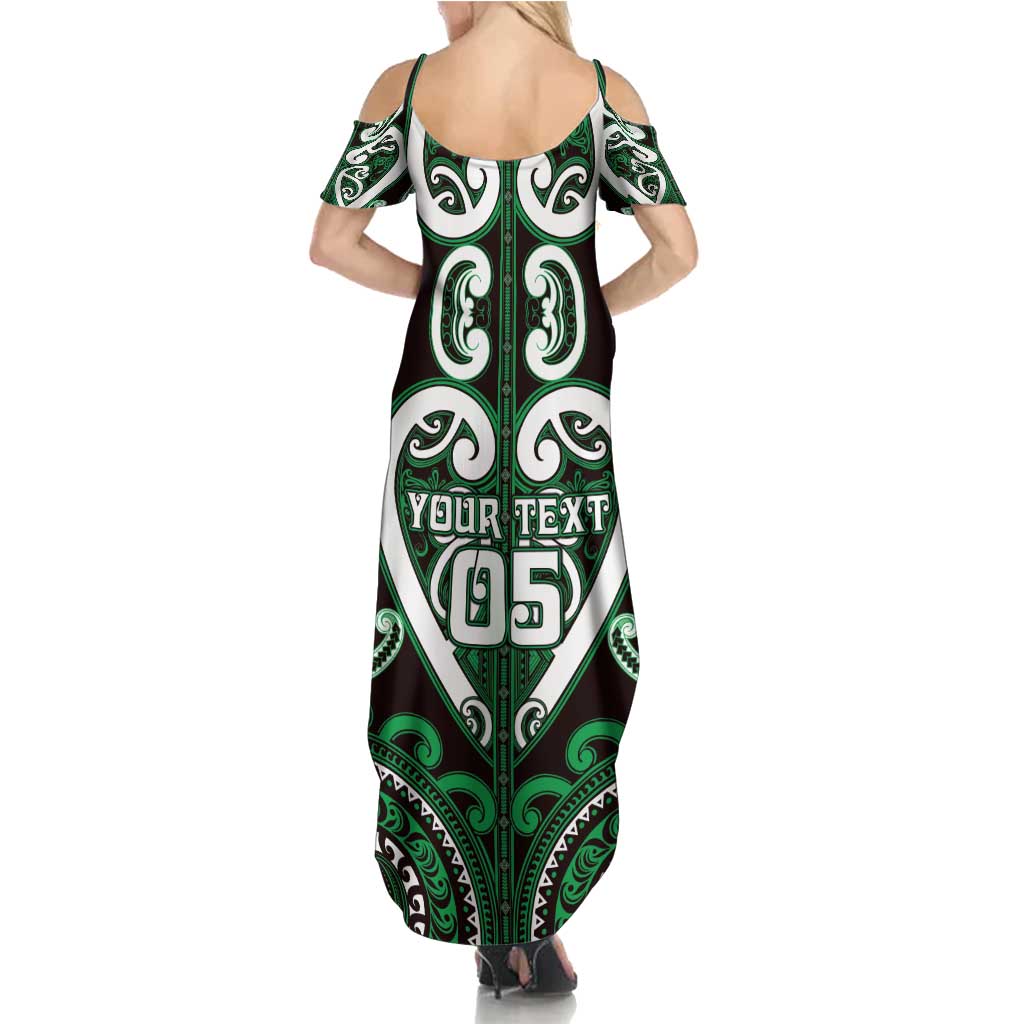 Custom Aotearoa Ngai Tahu Family Matching Summer Maxi Dress and Hawaiian Shirt Maori Tribal Pattern LT05 - Polynesian Pride