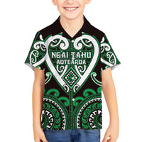 Custom Aotearoa Ngai Tahu Hawaiian Shirt Maori Tribal Pattern