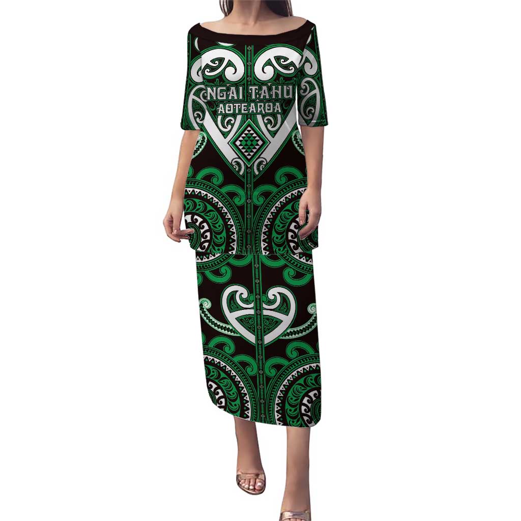 Custom Aotearoa Ngai Tahu Puletasi Maori Tribal Pattern