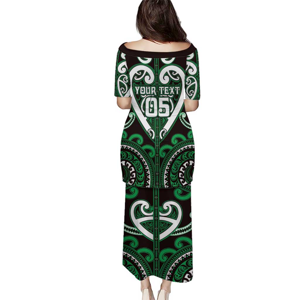 Custom Aotearoa Ngai Tahu Puletasi Maori Tribal Pattern