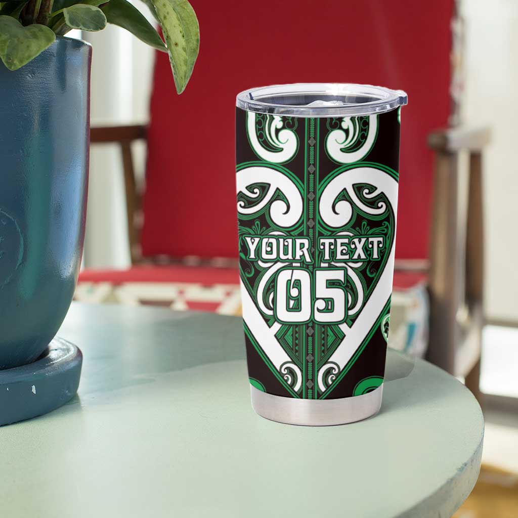 Custom Aotearoa Ngai Tahu Tumbler Cup Maori Tribal Pattern LT05 - Polynesian Pride