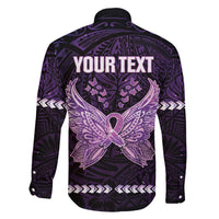 Personalised Alzheimer's Awareness Family Matching Off Shoulder Maxi Dress and Hawaiian Shirt You May Not Remember But I Will Never Forget LT05 - Polynesian Pride
