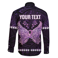 Personalised Alzheimer's Awareness Family Matching Off Shoulder Short Dress and Hawaiian Shirt You May Not Remember But I Will Never Forget LT05 - Polynesian Pride