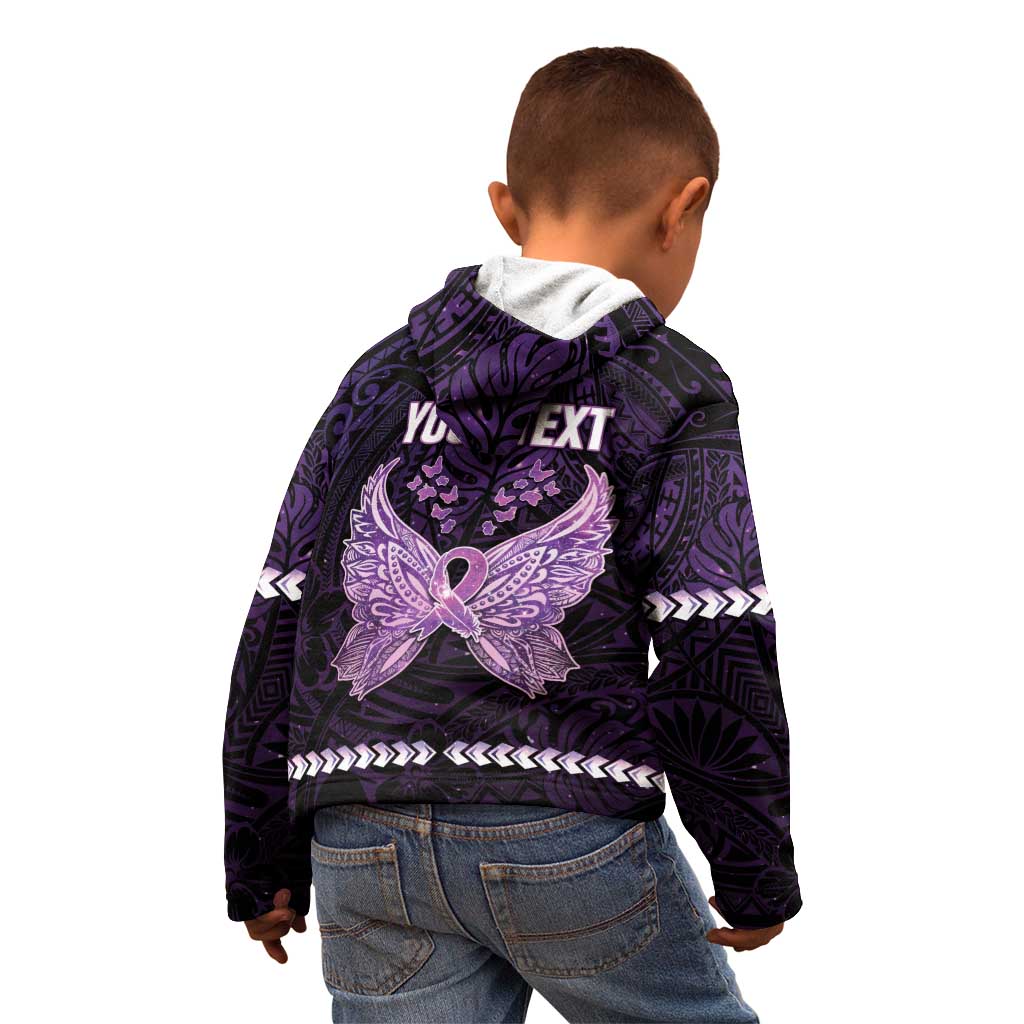 Personalised Alzheimer's Awareness Kid Hoodie You May Not Remember But I Will Never Forget