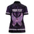 Personalised Alzheimer's Awareness Women Polo Shirt You May Not Remember But I Will Never Forget