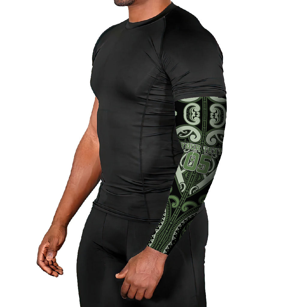 Custom Aotearoa Ngati Awa Arm Sleeves Maori Tribal Pattern LT05 - Polynesian Pride