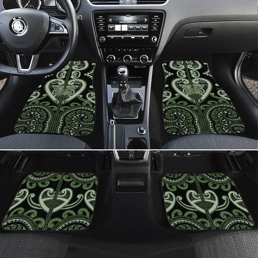 Custom Aotearoa Ngati Awa Car Mats Maori Tribal Pattern