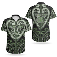 Custom Aotearoa Ngati Awa Couples Matching Mermaid Dress and Hawaiian Shirt Maori Tribal Pattern LT05 - Polynesian Pride