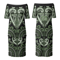 Custom Aotearoa Ngati Awa Couples Matching Puletasi and Hawaiian Shirt Maori Tribal Pattern LT05 - Polynesian Pride