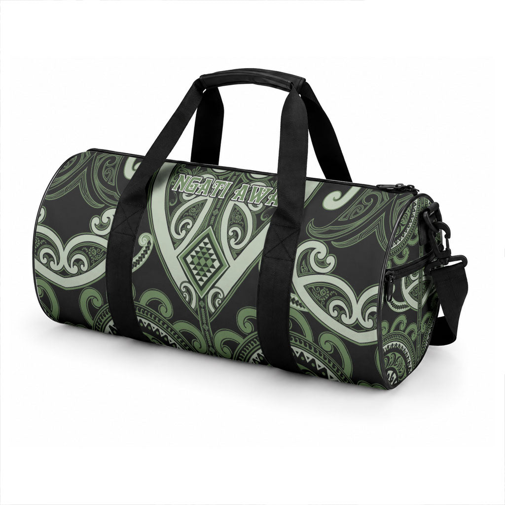 Aotearoa Ngati Awa Duffle Bag Maori Tribal Pattern LT05 - Polynesian Pride