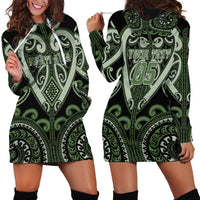 Custom Aotearoa Ngati Awa Hoodie Dress Maori Tribal Pattern LT05 - Polynesian Pride