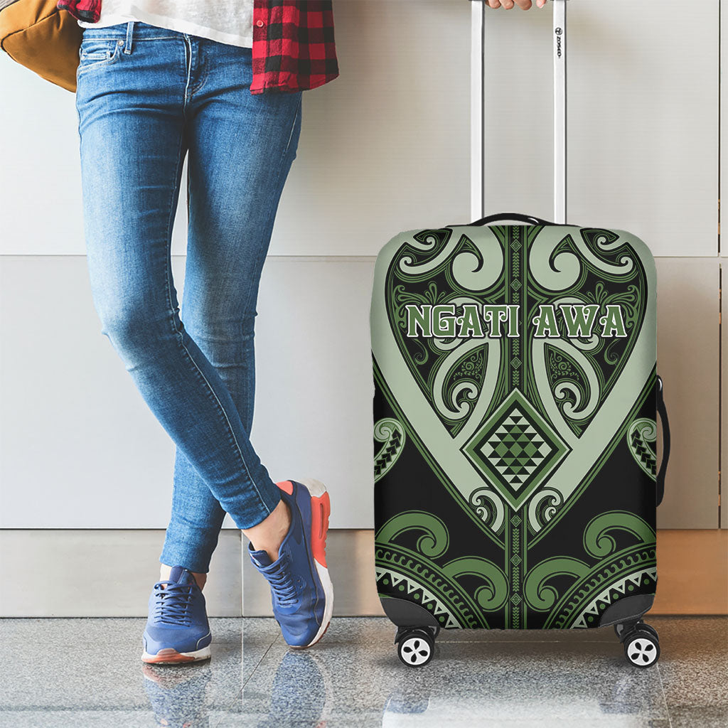 Aotearoa Ngati Awa Luggage Cover Maori Tribal Pattern LT05 - Polynesian Pride