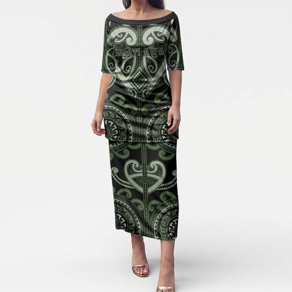 Custom Aotearoa Ngati Awa Puletasi Maori Tribal Pattern