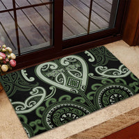 Aotearoa Ngati Awa Rubber Doormat Maori Tribal Pattern
