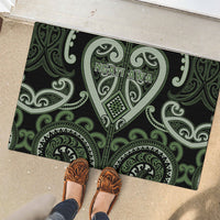 Aotearoa Ngati Awa Rubber Doormat Maori Tribal Pattern