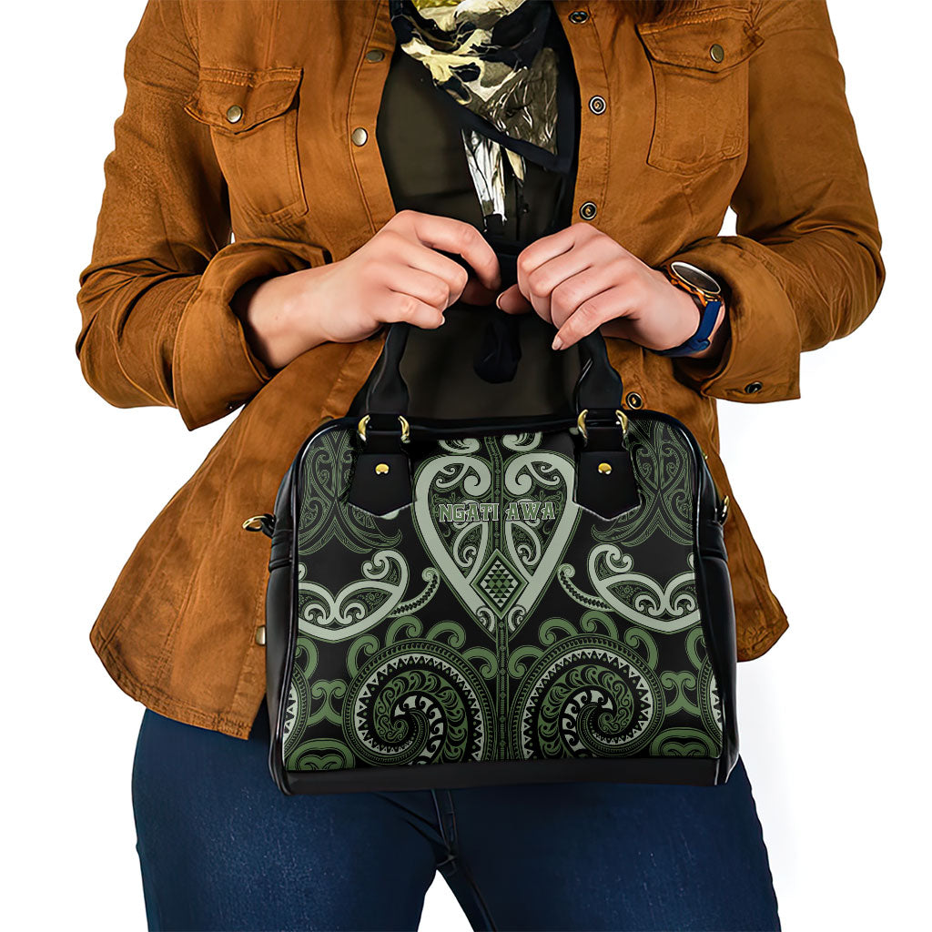 Aotearoa Ngati Awa Shoulder Handbag Maori Tribal Pattern LT05 - Polynesian Pride