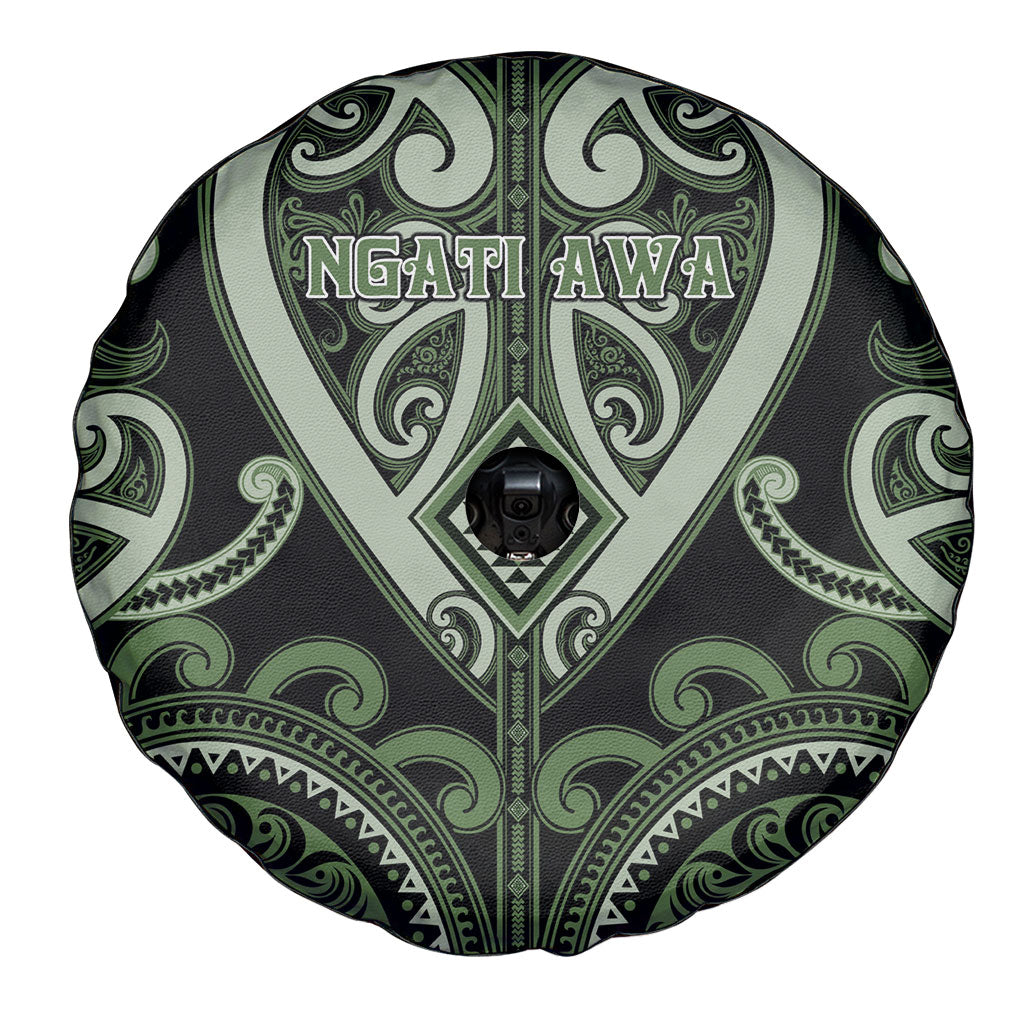 Aotearoa Ngati Awa Spare Tire Cover Maori Tribal Pattern LT05 - Polynesian Pride